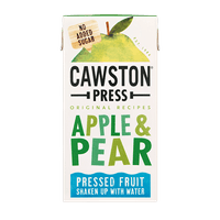 Cawston press apple + pear juice drink