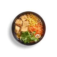 Yasai ramen noodle soup | udon noodles