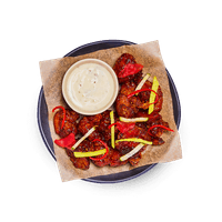 Hot honey fried chicken firecracker