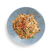 Yasai yaki soba mushroom